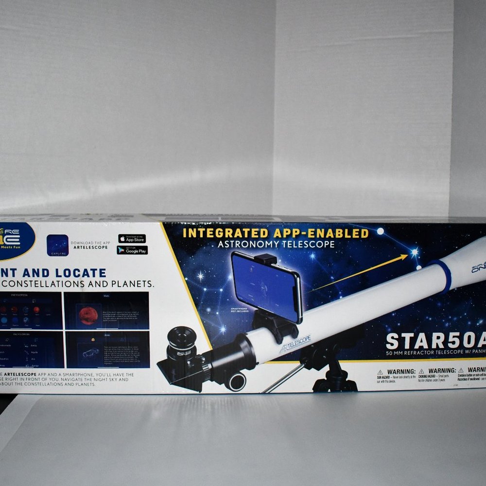 Explore Scientific Explore One Star50App Refractor Telescope #NB06152023CN NIB